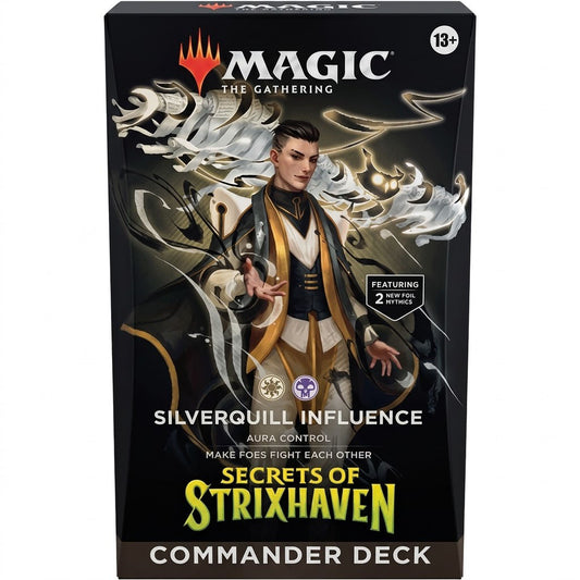 MTG Secrets Of Strixhaven Silverquill Influence Commander Deck