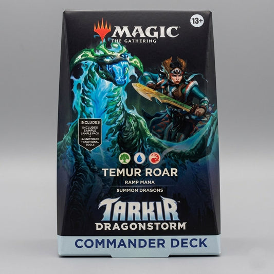 MTG Tarkir Dragonstorm Temur Roar Commander Deck