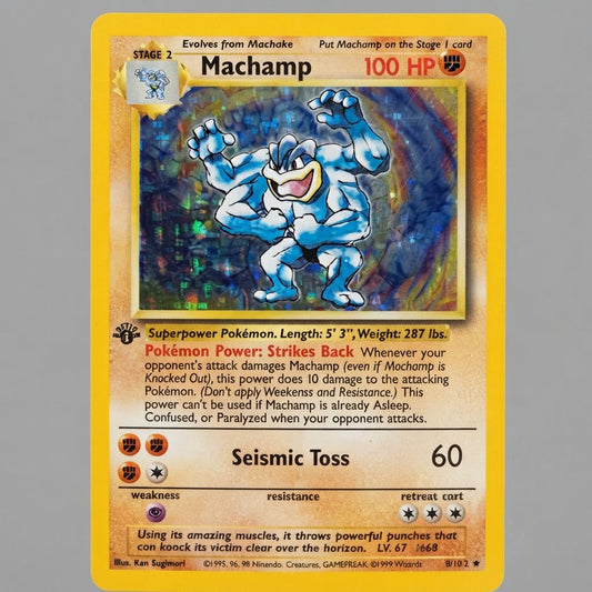 Machamp 8/102 Deck Exclusives Holofoil MP