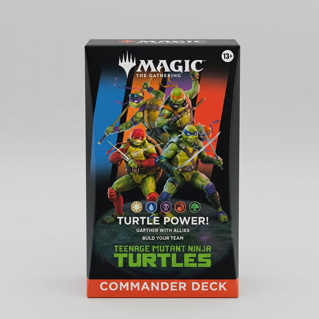 Magic the Gathering TMNT Commander Deck