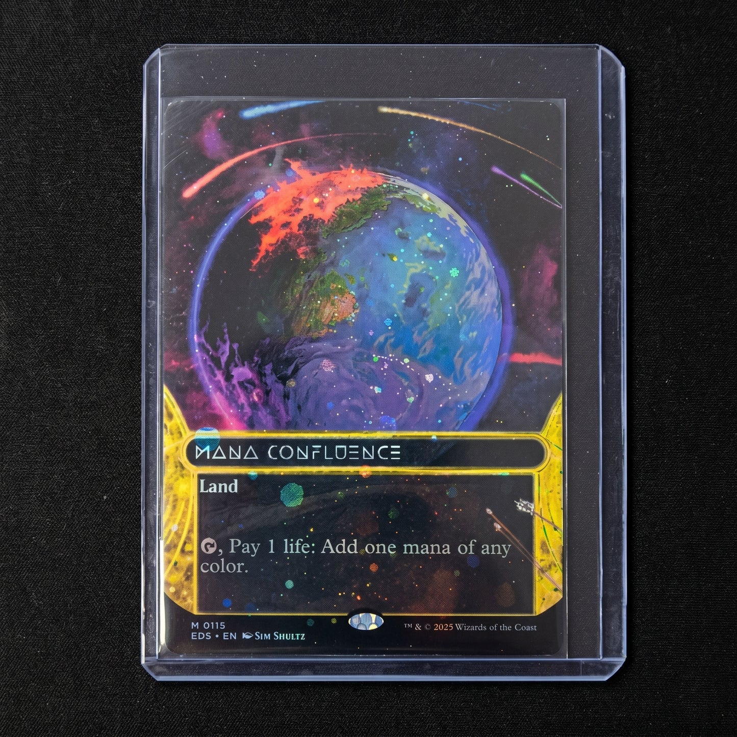 Mana Confluence M 0115 Edge Of Eternities: Stellar Sights Borderless Galaxy Foil NM at Emerald Market Alamogordo, New Mexico
