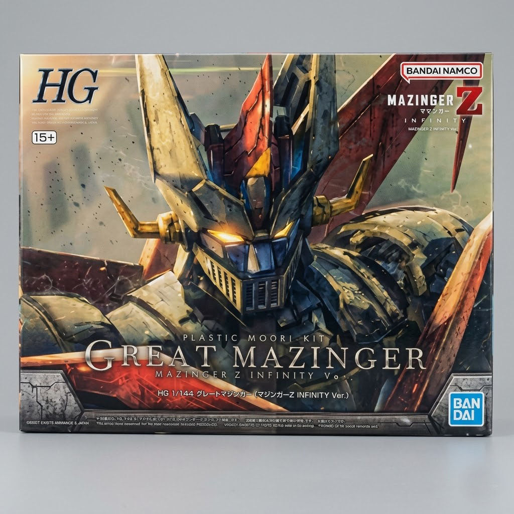 Mazinger Z Infinity HG 1/144  Great Mazinger Plastic Model Kit