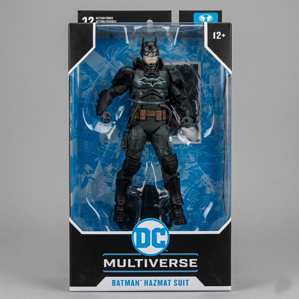 McFarlane Toys DC Multiverse Justice League: The Amazo Virus Batman Hazmat Suit