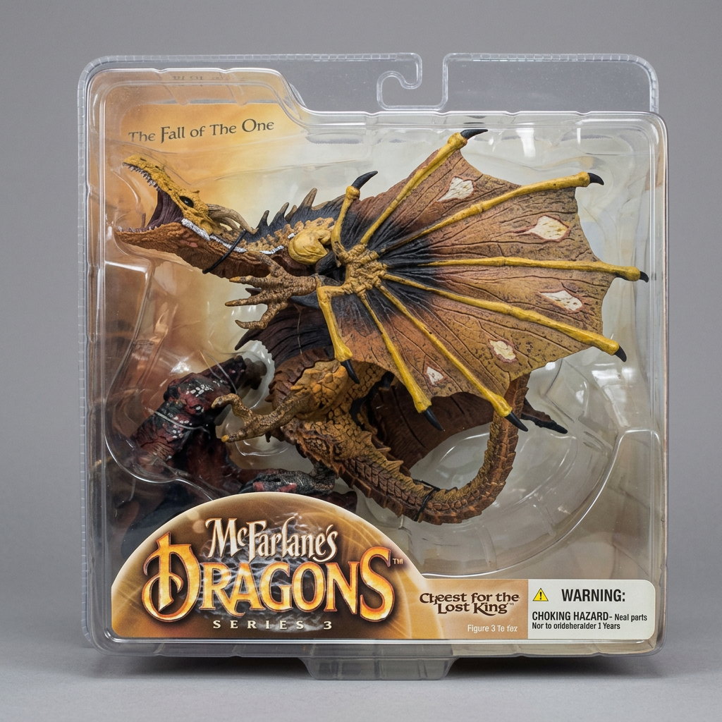Fire Dragon Clan 3 McFarlane Dragons figure at Emerald Market Alamogordo, New Mexico