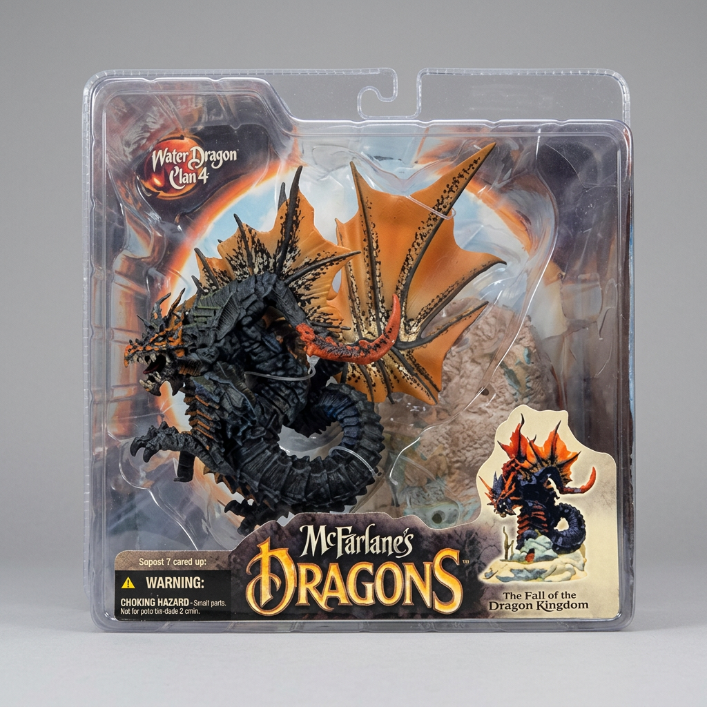 Water Dragon Clan 4 McFarlane Dragons figure at Emerald Market Alamogordo,