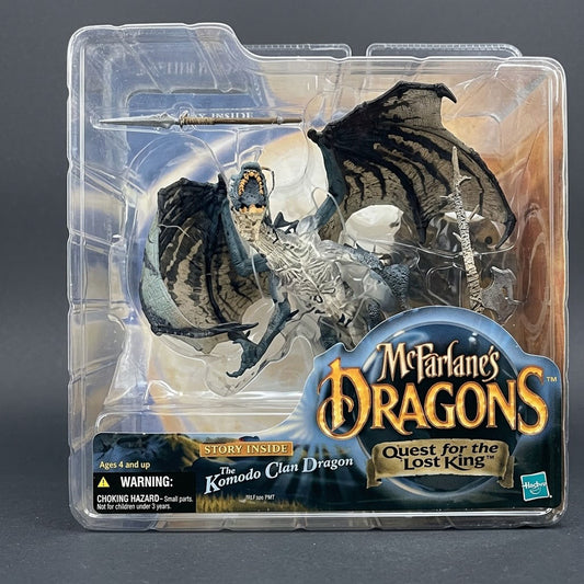 McFarlane Toys McFarlane's Dragons Series Komodo Clan Dragon Stalking Diorama Statue Box Art at Emerald Market Alamogordo, New Mexico