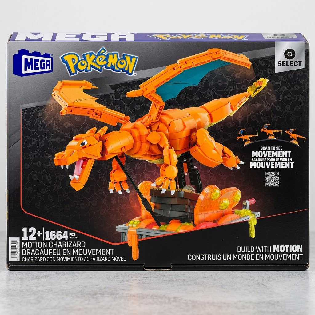 Mega Blocks Pokemon Motion Charizard