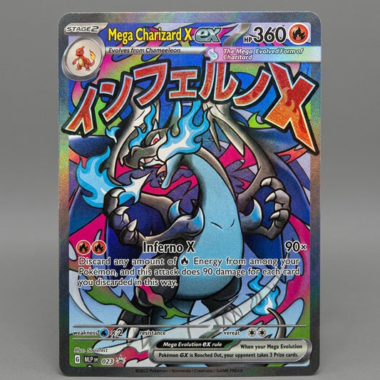 Mega Charizard X Ex 023 Mega Evolution Promo Holofoil NM