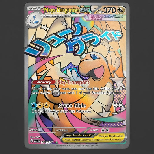Mega Dragonite Ex 271/217 Holofoil NM