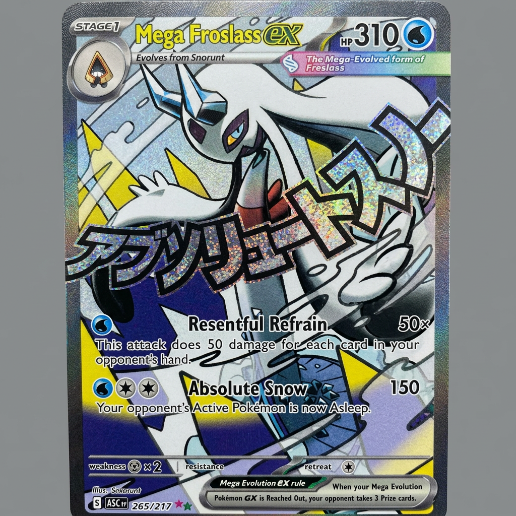 Mega Froslass 265/217 Ascended Heroes Holofoil NM