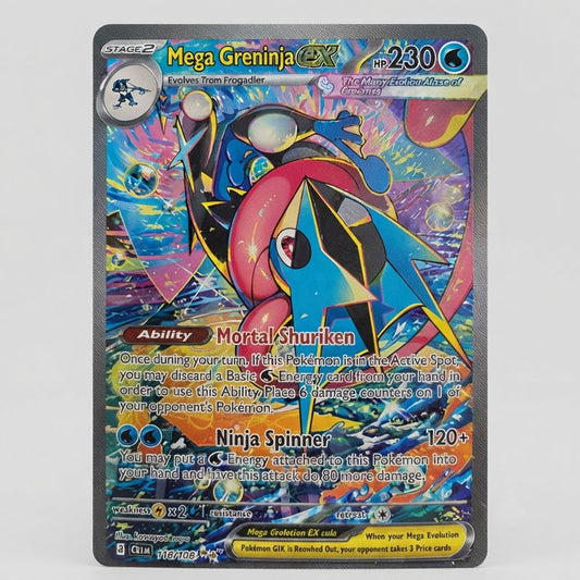 Mega Greninja Ex 116/086 Chaos Rising Holofoil NM