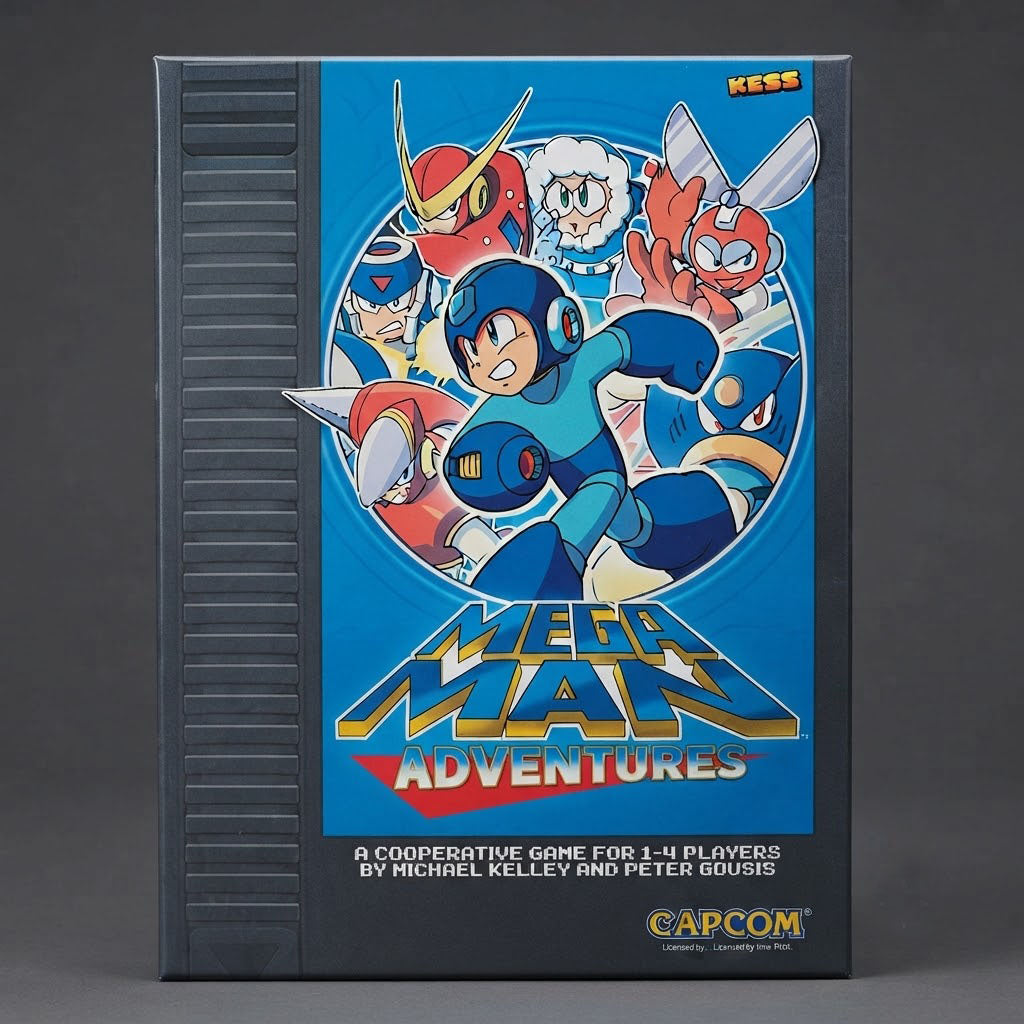 Mega Man Adventures 1-4 Players