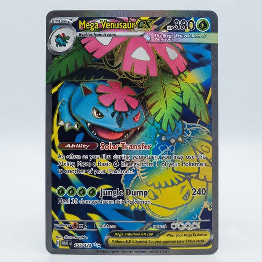 Mega Venusaur Ex 155/132 Holofoil NM