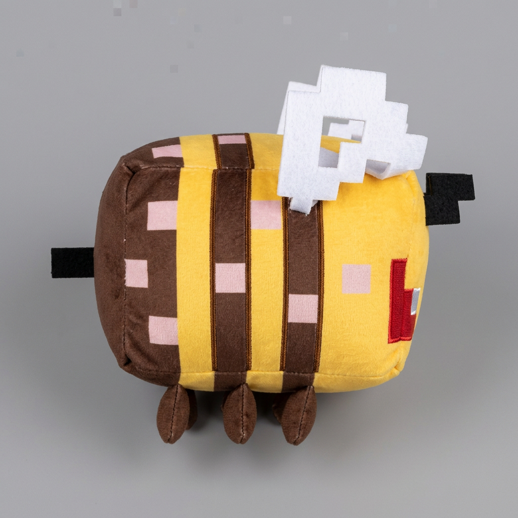 Minecraft Plushie Angry Bee