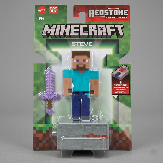 Minecraft Redstone Charged Steve