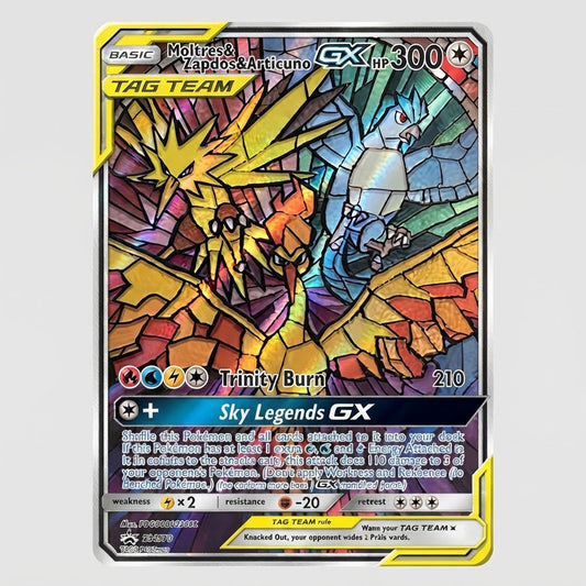 Moltres & Zapdos & Articuno GX SM210 SM Promos Holofoil NM