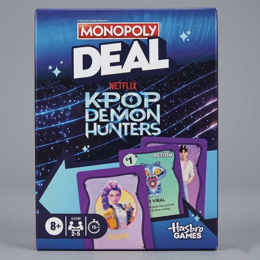 K-Pop Demon Hunters Monopoly DEAL