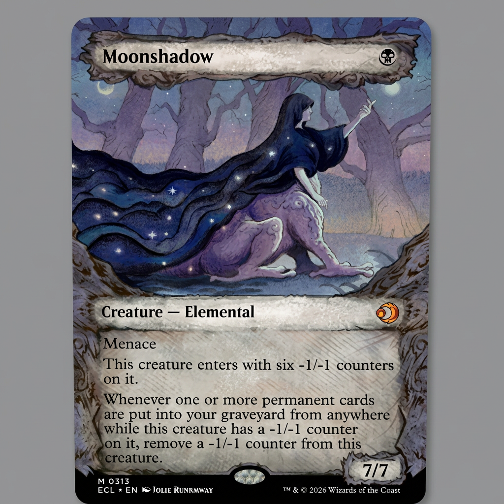 Moonshadow M 0313 Lorwyn Eclipsed Showcase NM