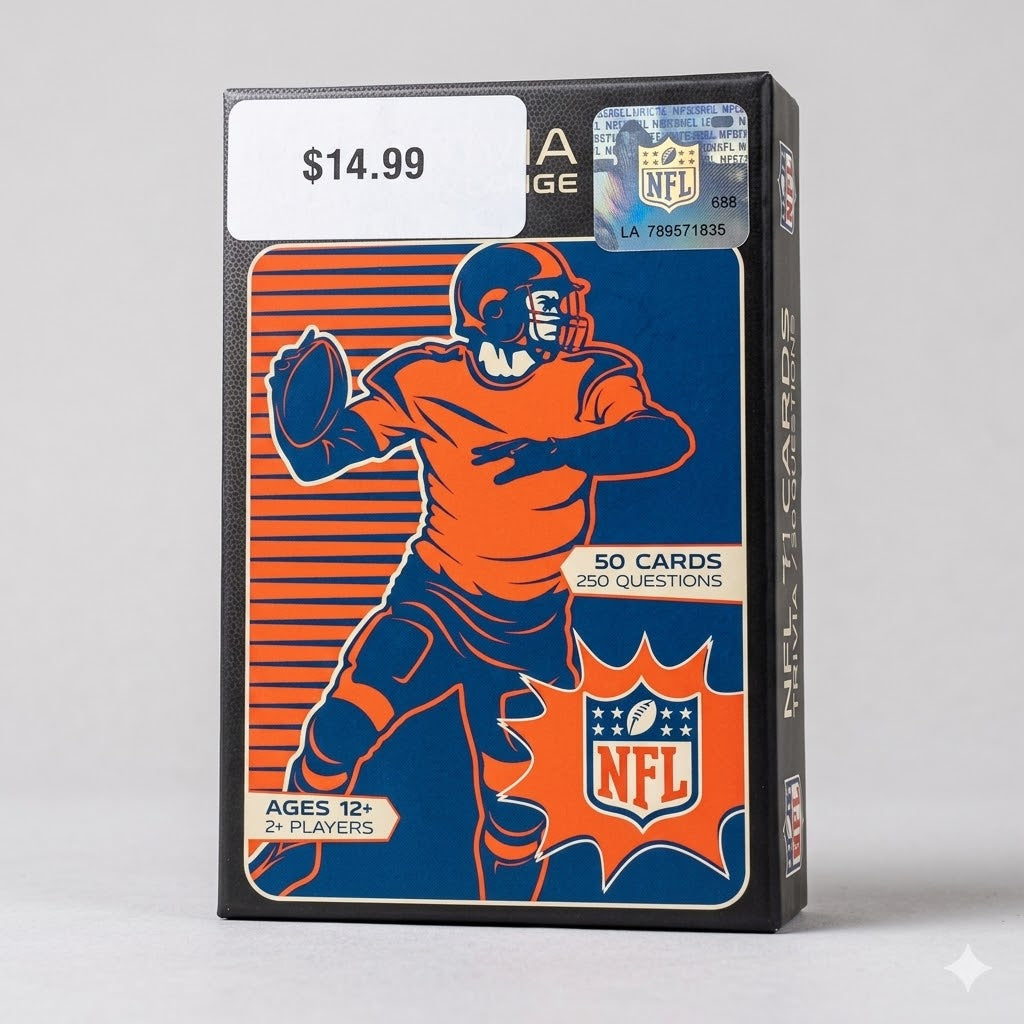NFL Trivia Challenge 50 Cards 250 Questions at Emerald Market Alamogordo, New Mexico