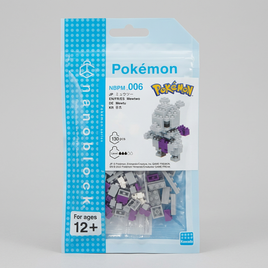 Nanoblock Pokemon Mewtwo