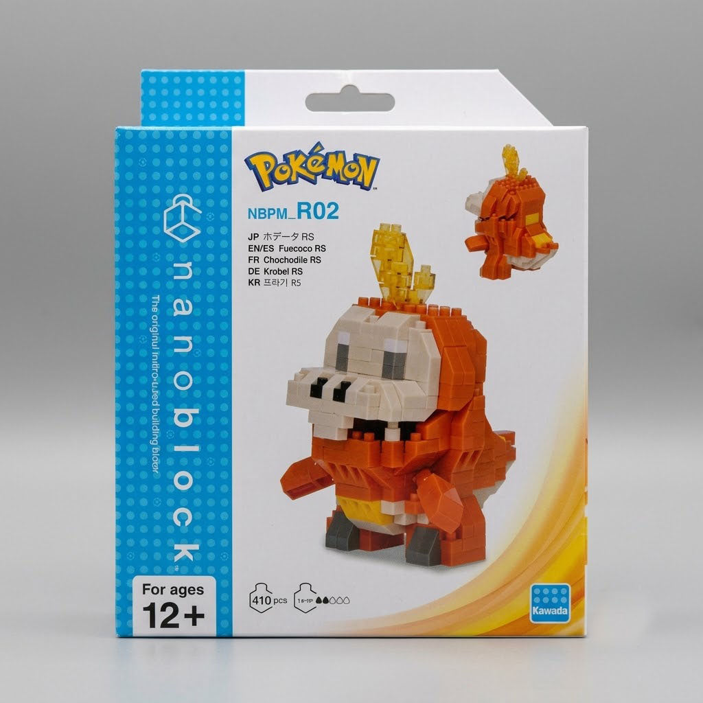 Nanoblock Pokemon Fuecoco