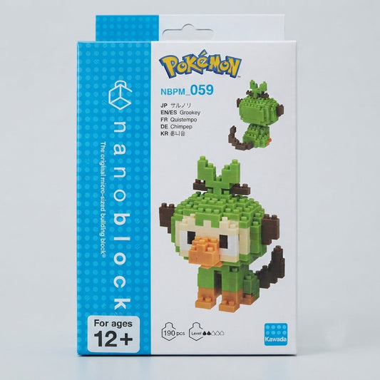 Nanoblock Pokemon Grookey 190pcs
