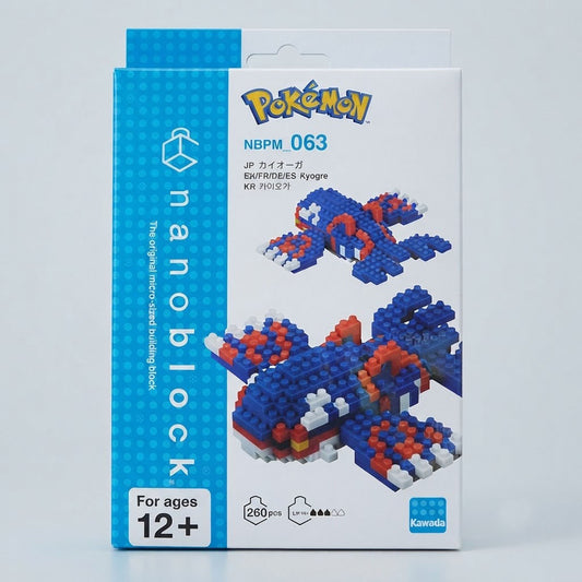 Nanoblock Pokemon Kyogre 260pcs