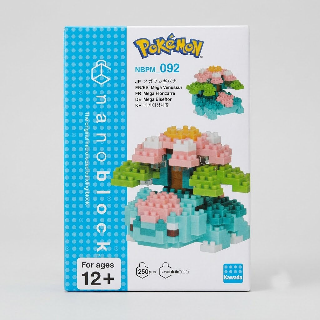 Nanoblock Pokemon Mega Venusaur