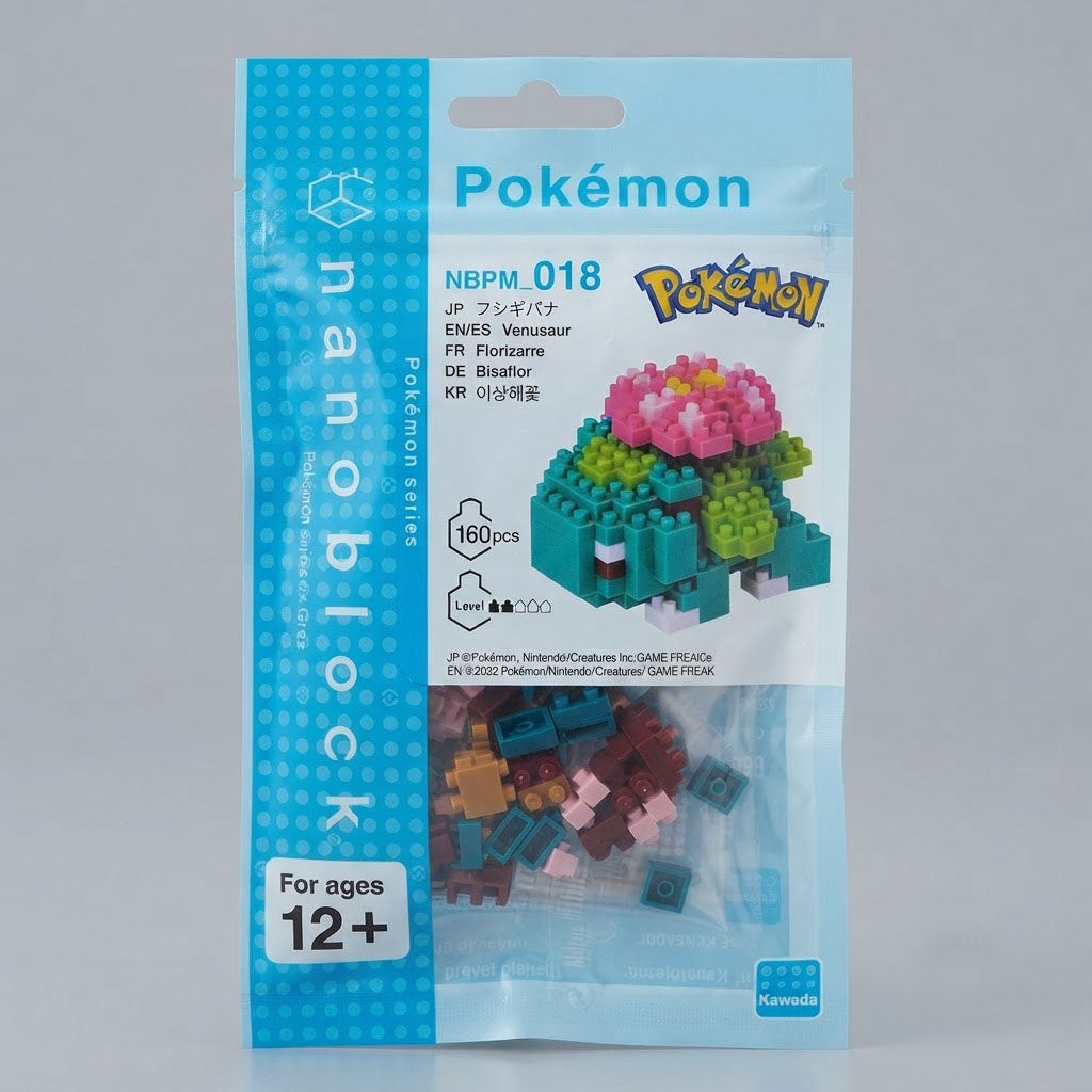 Nanoblock Pokemon Venusaur