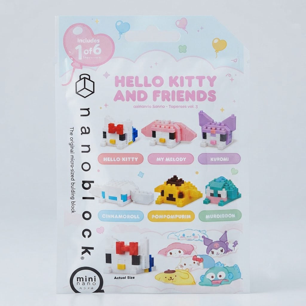 Nanoblock Sanrio Hello Kitty and Friends Mini Nano blind bag