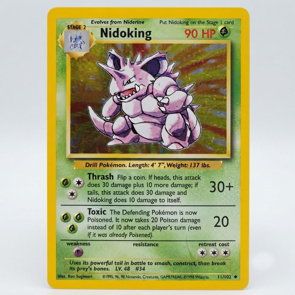 Nidoking 11/102 Holofoil HP