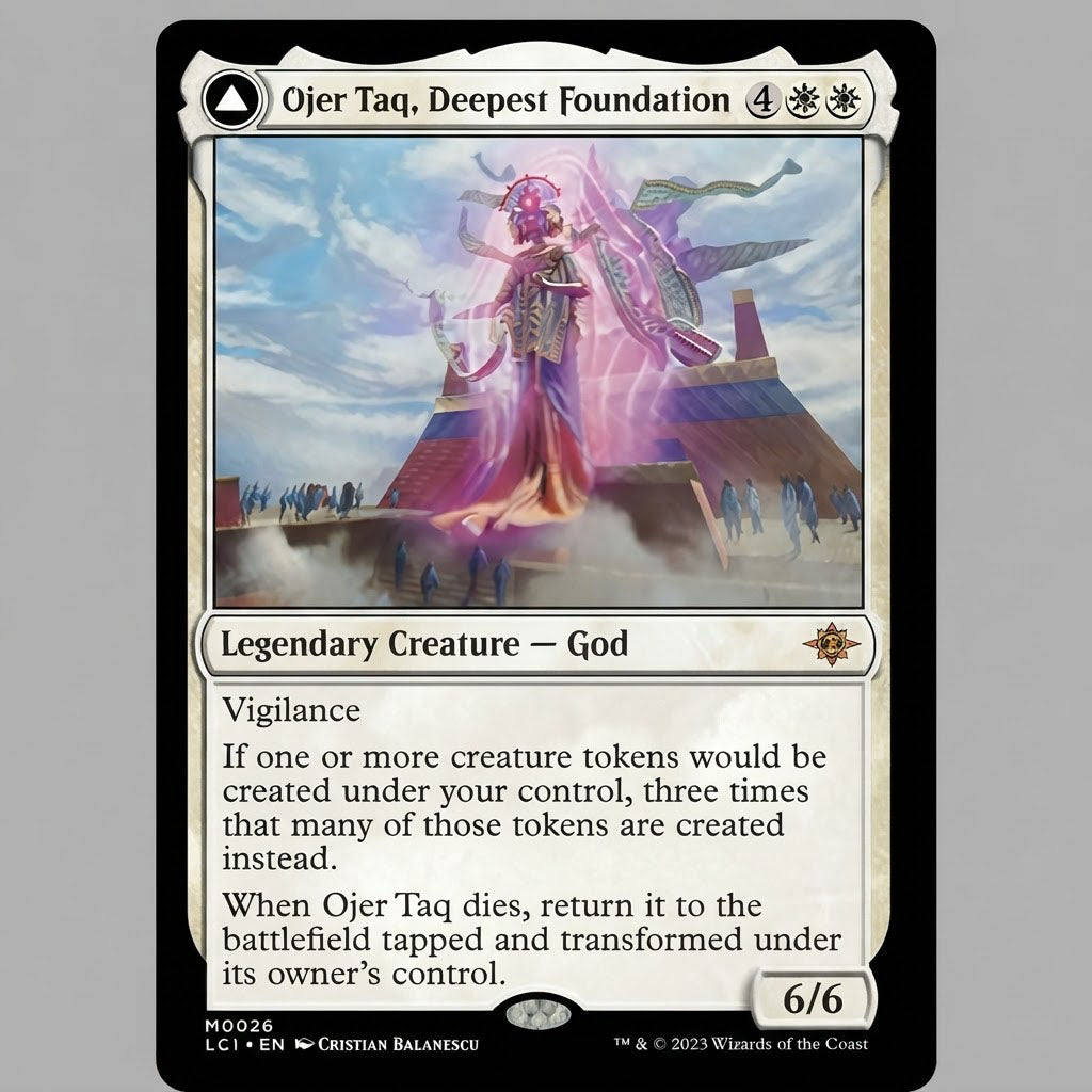 Ojer Taq, Deepest Foundation M 026 The Lost Caverns Of Ixalan Normal NM at Emerald Market Alamogordo, New Mexico