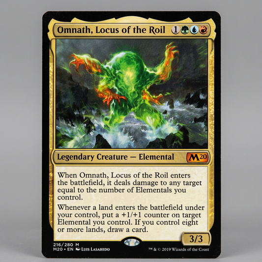 Omnath, Locus Of The Roil 219/280 M Core Set 2020 Normal LP