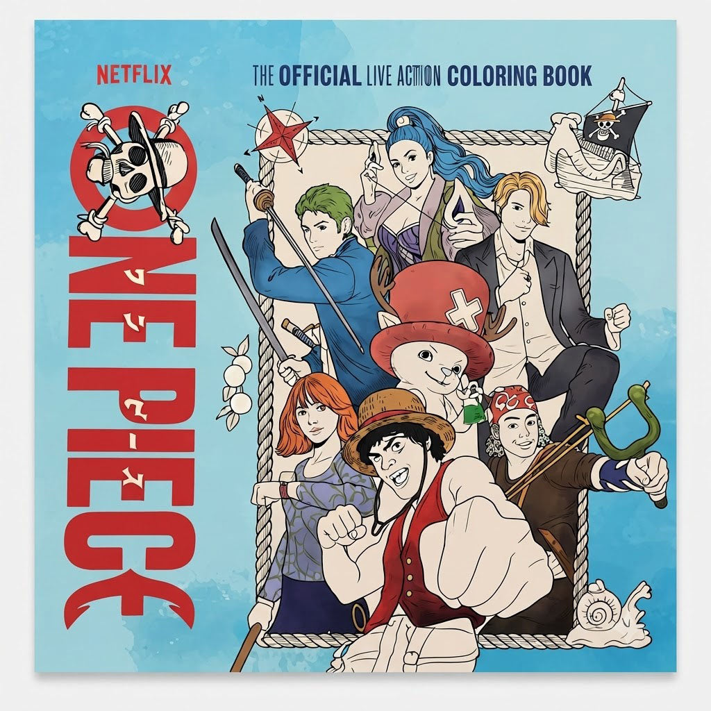 One Piece The Official Live Action Coloring Book