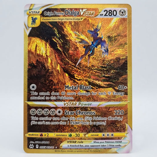 Origin Forme Dialga VSTAR (Secret) GG68/GG70 Galarian Gallery Holofoil NM