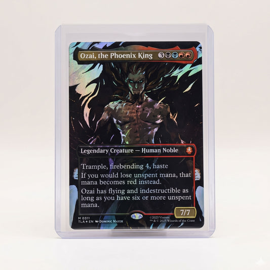 Ozai, The Phoenix King M 0311 Avatar The Last Airbender Borderless Foil NM at Emerald Market Alamogordo, New Mexico	