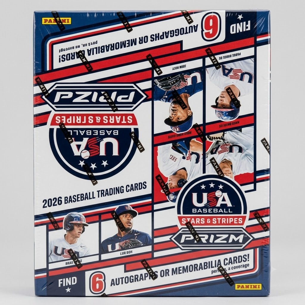 Panini USA Baseball Stars & Stripes Prizm 2026 Box at Emerald Market Alamogordo, New Mexico