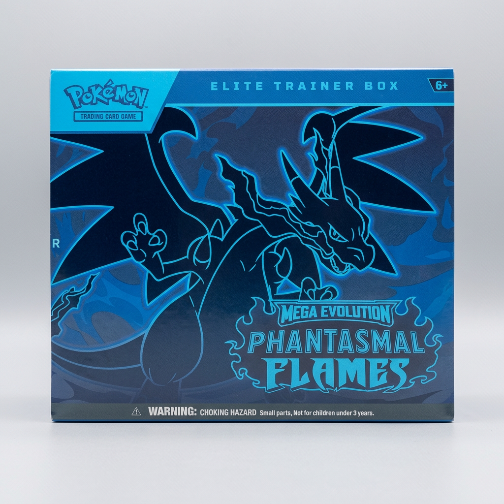 Pokemon Mega Evolution Phantasmal Flames Elite Trainer Box at Emerald Market Alamogordo, New Mexico