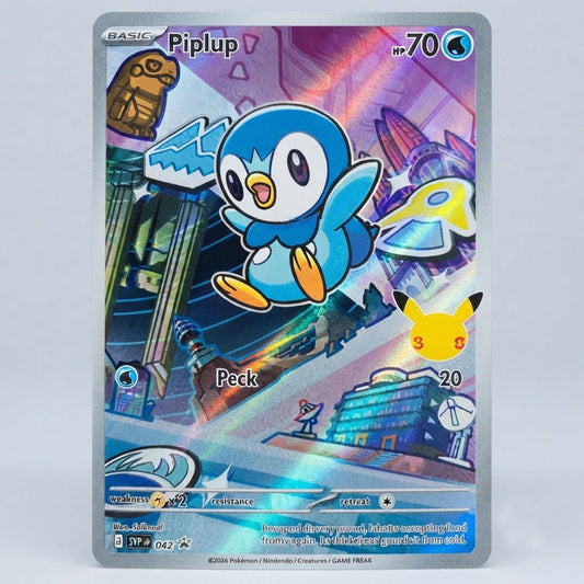 Piplup 042 Mega Evolution Promo Holofoil NM