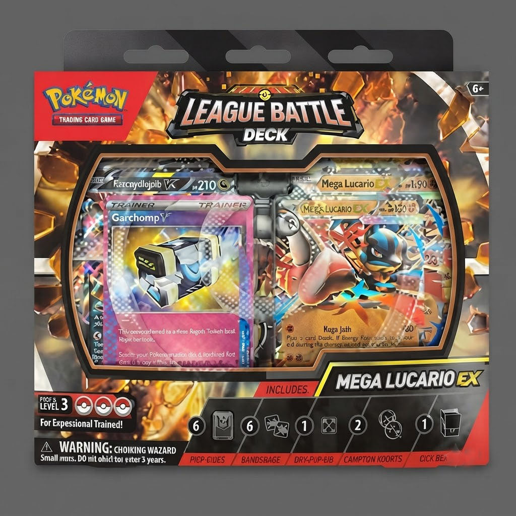 Pokemon League Battle Deck Mega Lucario Ex