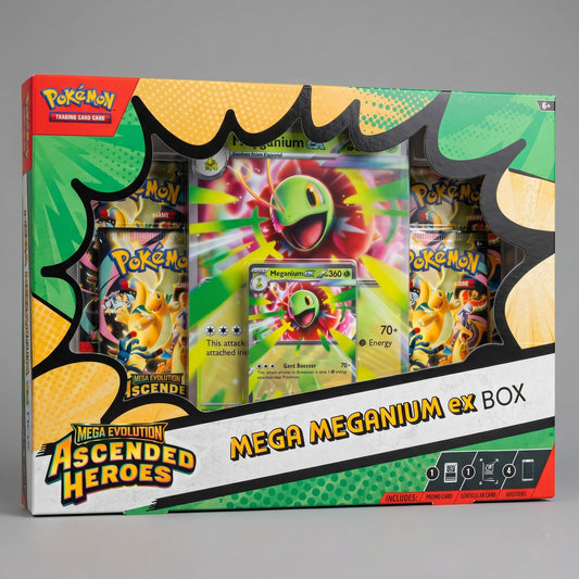 Pokemon Mega Evolutions Mega Meganium Ex Box