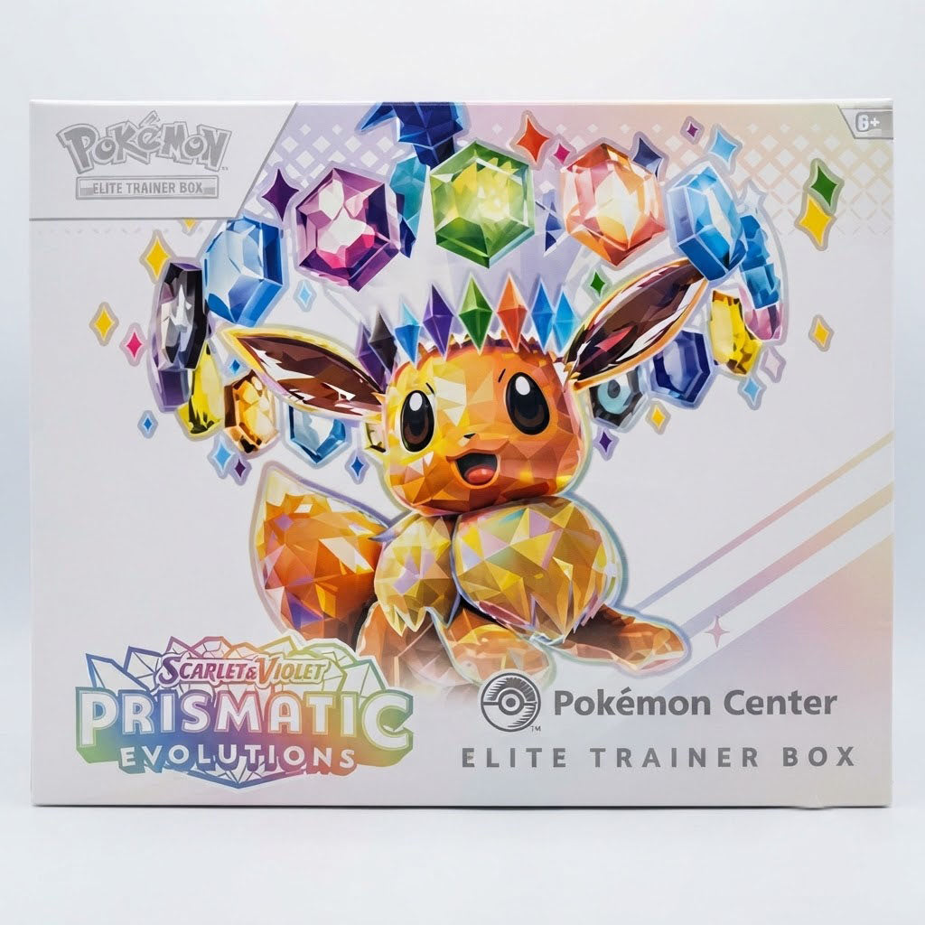 Pokemon Prismatic Evolution Pokemon Center Elite Trainer Box
