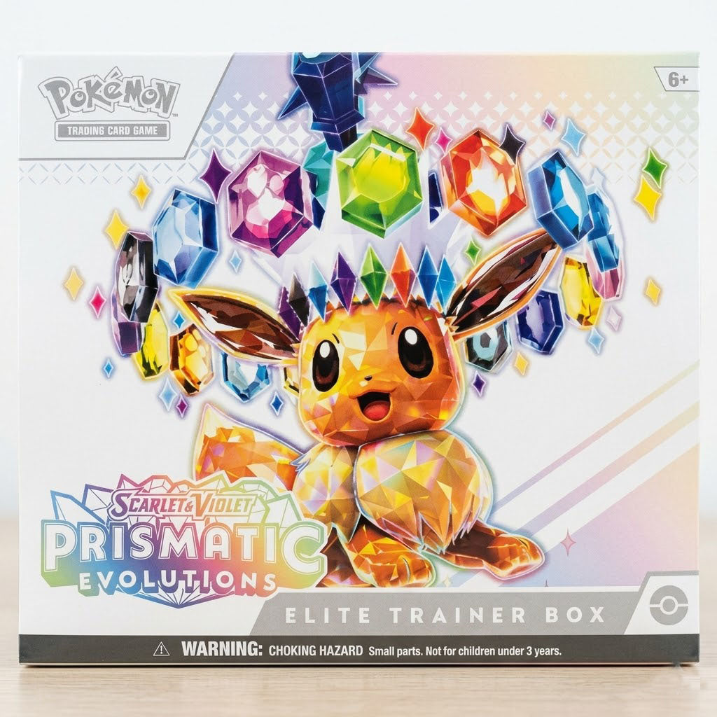 Pokemon Scarlet & Violet Prismatic Evolutions Elite Trainer Box