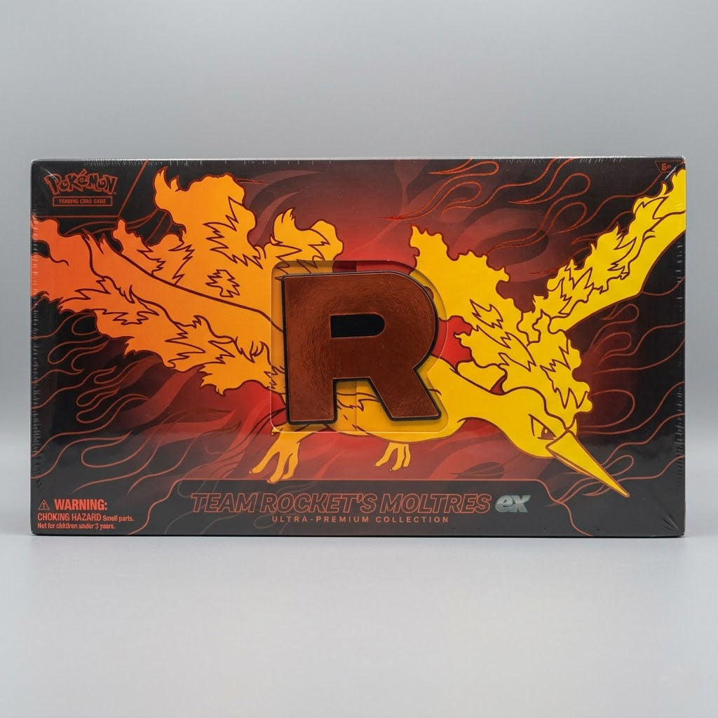 Team Rocket’s Moltres ex Ultra-Premium Collection at Emerald Market Alamogordo, New Mexico