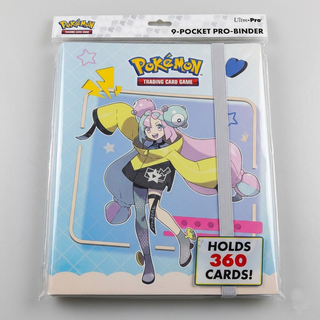 Pokemon Ultra Pro 9-Pocket Binder 360 Cards Iono