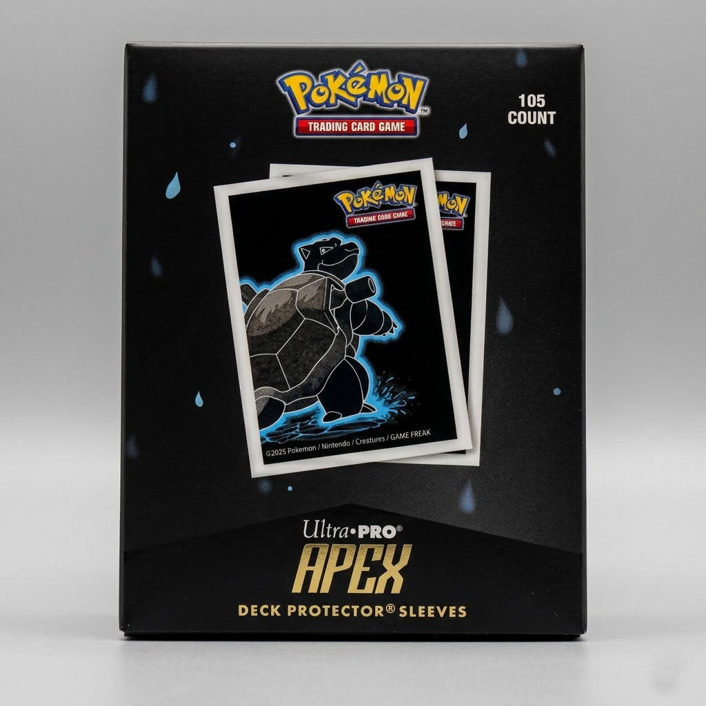 Pokemon Ultra Pro Apex Deck Protector Sleeves 105pcs Blastoise
