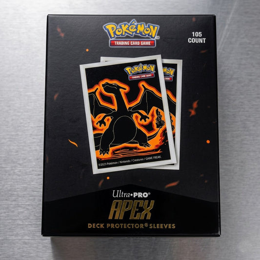 Pokemon Ultra Pro Apex Deck Protector Sleeves 105pcs Charizard at Emerald Market Alamogordo, New Mexico	