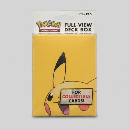 Pokémon Ultra Pro Full-View Deck Box Pikachu
