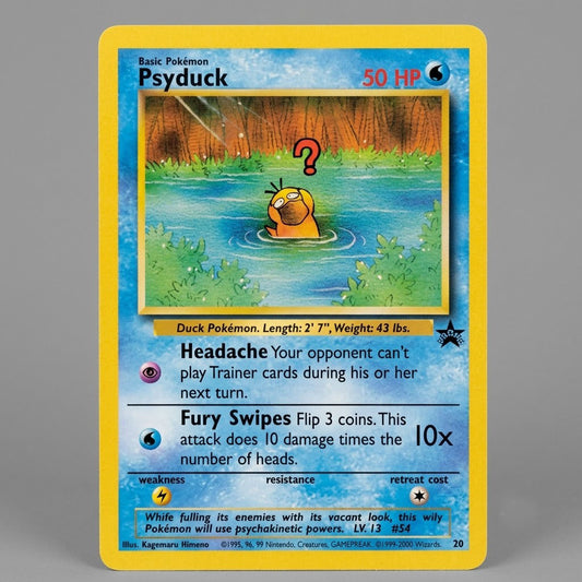 Psyduck 20 WOTC Promo Normal LP at Emerald Market Alamogordo, New Mexico
