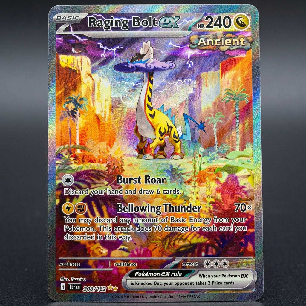 Raging Bolt Ex 208/162 Temporal Forces Holofoil NM
